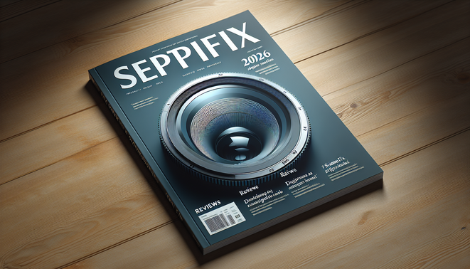 alt_text: Magazine cover showcasing Septifix product with sleek design, 2026 reviews, and professional layout.