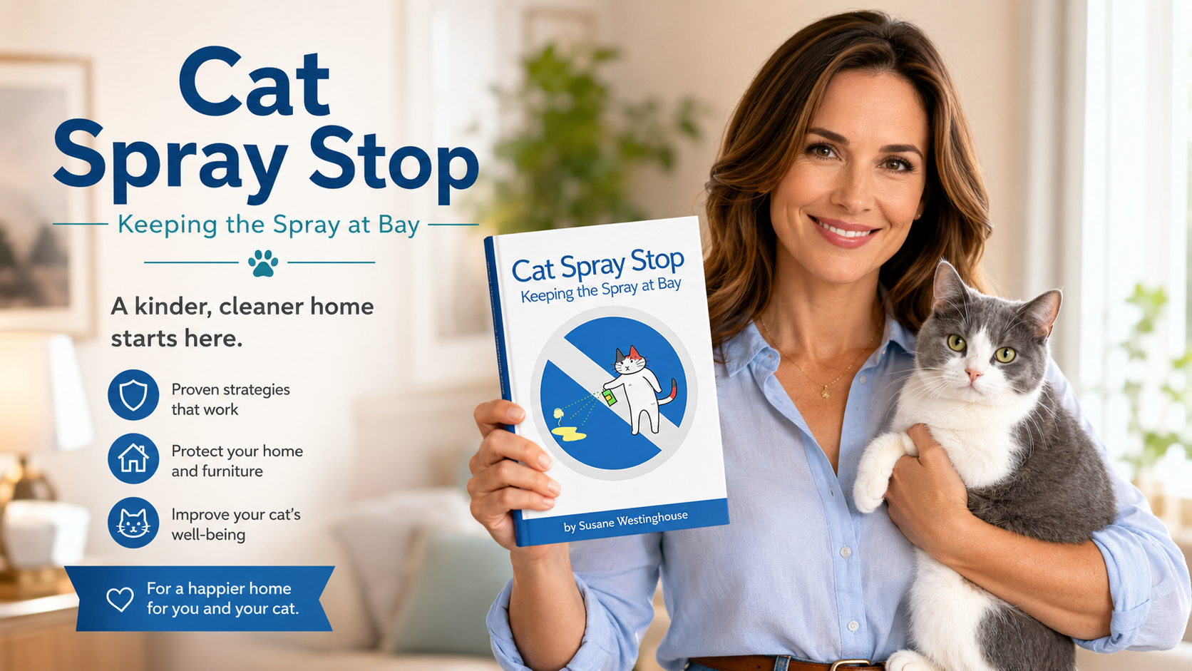 Cat Spray Stop guide by Susane Westinghouse