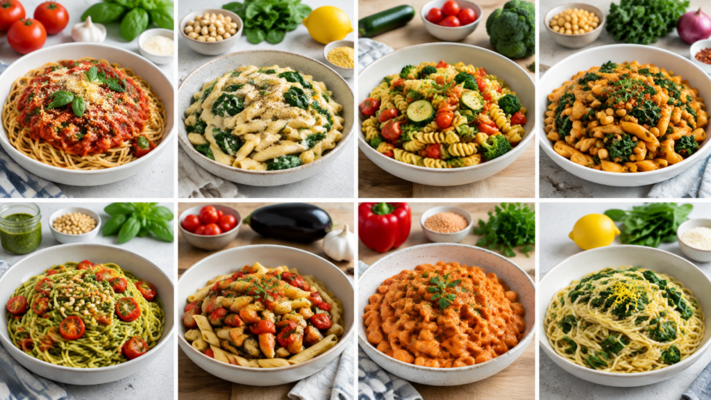 Easy Plant-Based Pasta Dinners for Beginners: 8 Cheap Ideas With Simple Ingredients