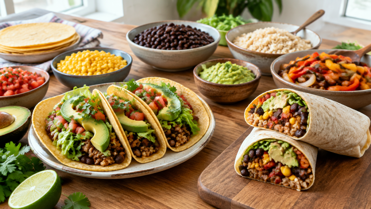 Easy Plant-Based Tacos and Burritos for Beginners: Cheap Fillings That Work