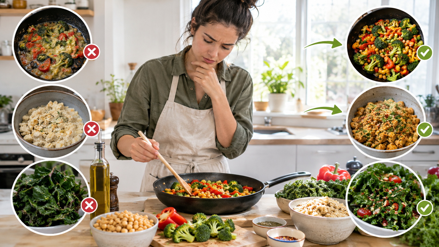 Common Beginner Mistakes When Cooking Plant-Based Dinners (and How to Fix Them)