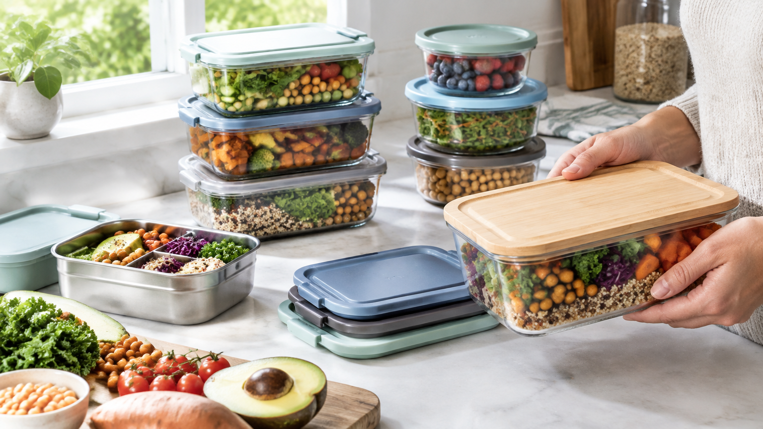 Plant-Based Meal Prep Containers and Storage: What to Look For Before You Buy