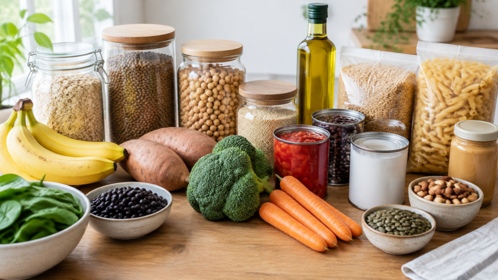 Plant-Based Pantry Staples for Beginners: What to Buy First on a Budget