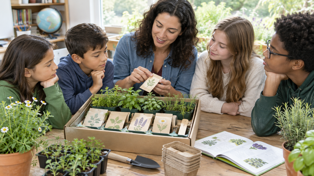 Choosing a Medicinal Garden Kit for Classrooms, Homeschool, and Community Groups