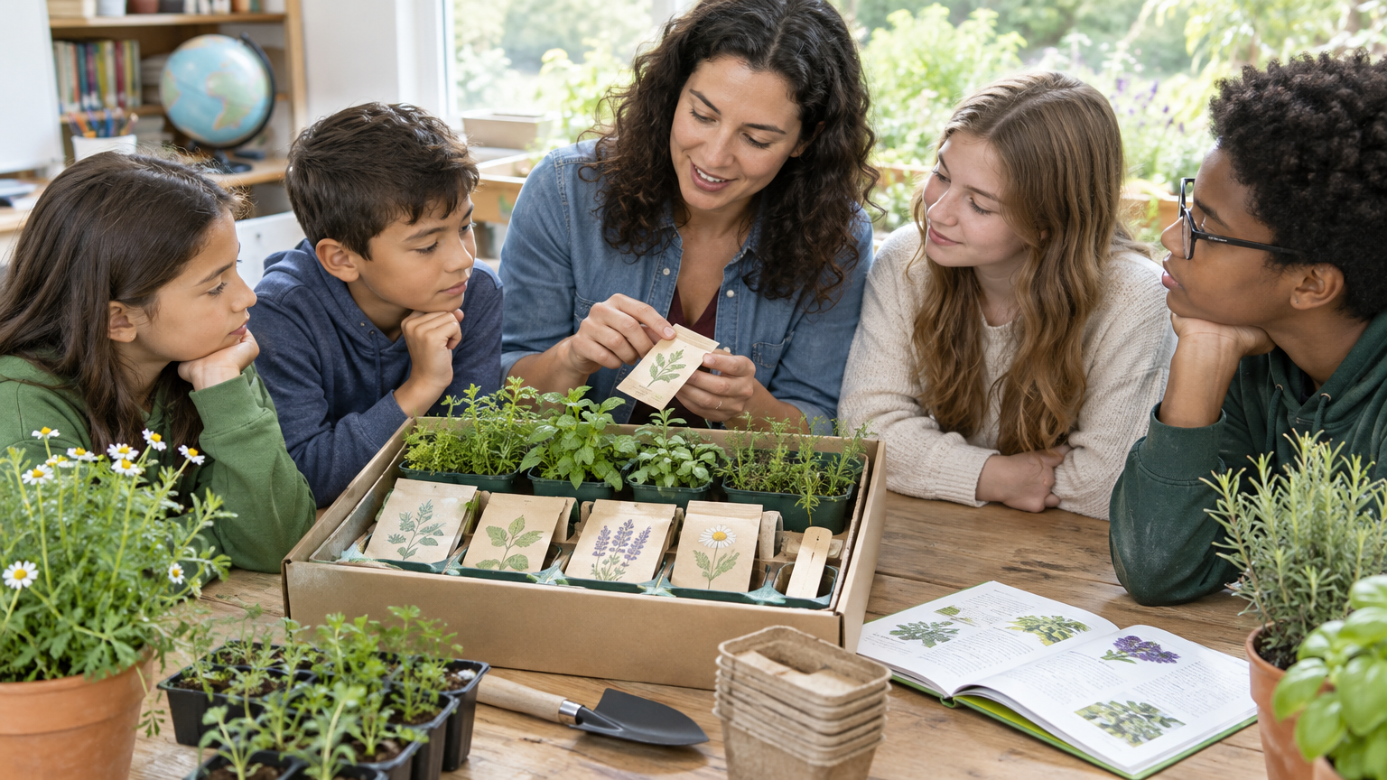 Choosing a Medicinal Garden Kit for Classrooms, Homeschool, and Community Groups