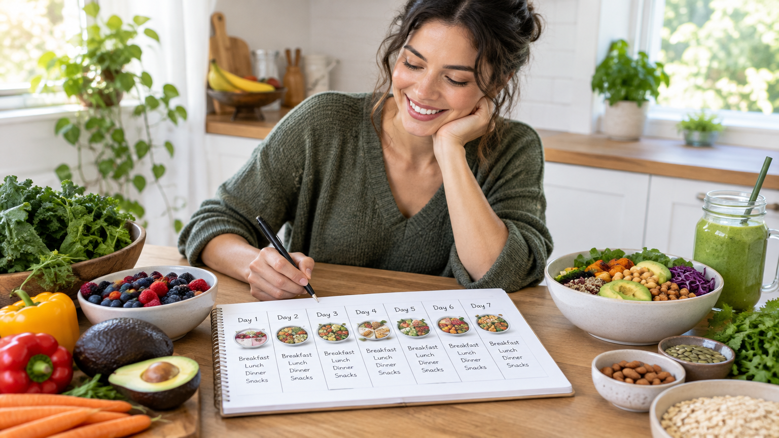 How to Start a Plant-Based Diet for Beginners (A Simple 7-Day Plan)